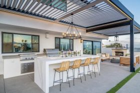outdoor kitchens